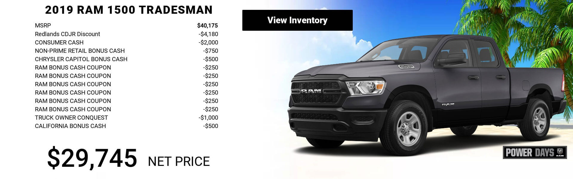RAM 1500 Purchase