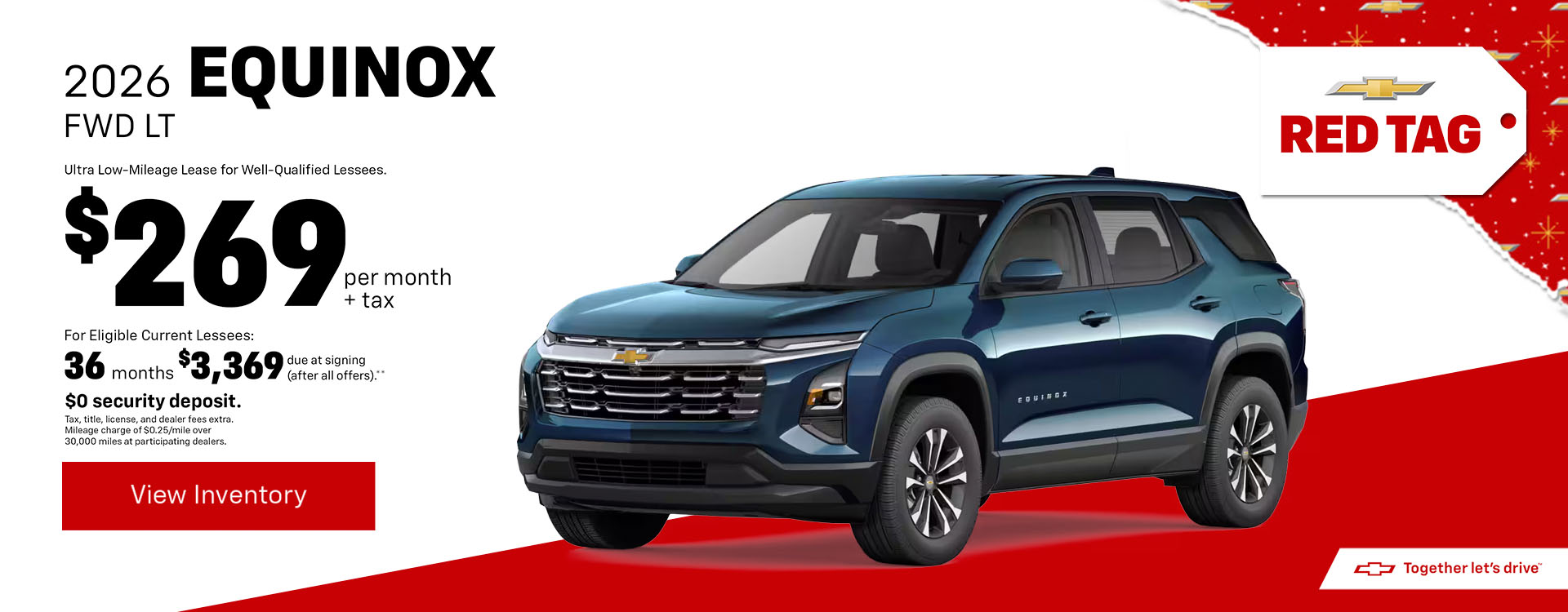 Amazing offer on a 2026 CHEVROLET Equinox FWD LT