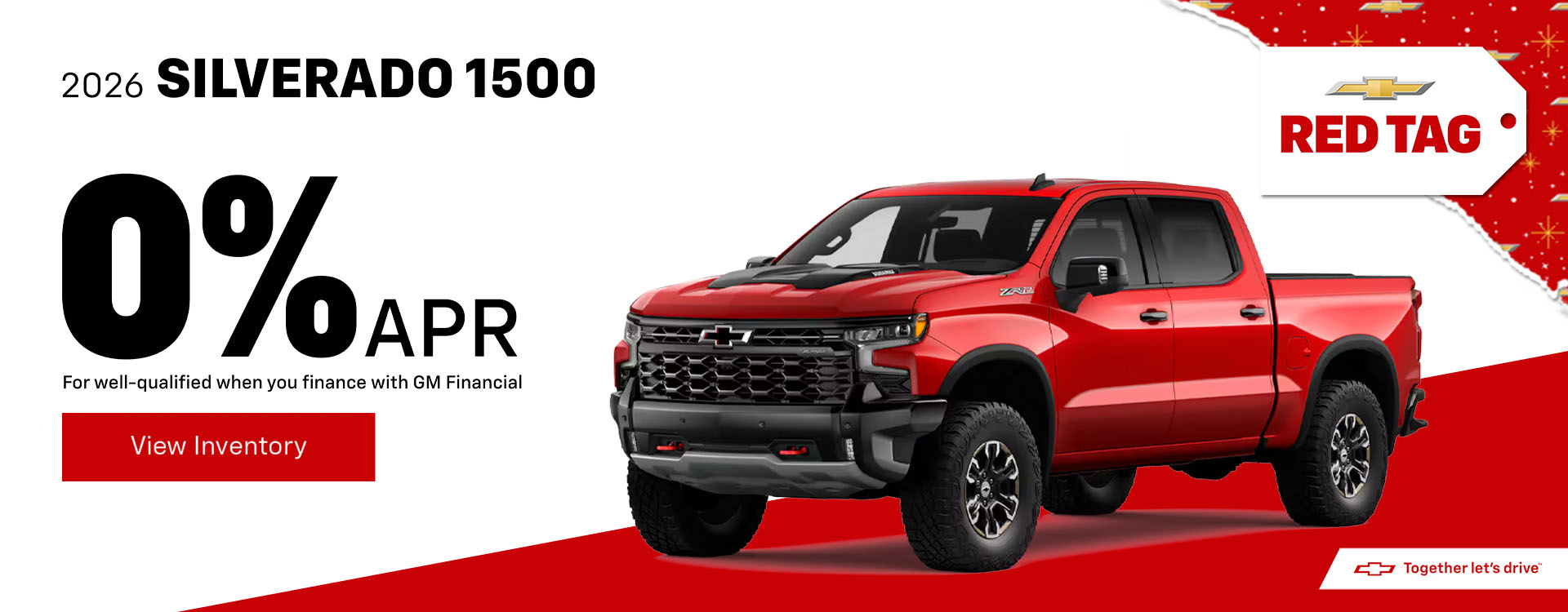 Amazing offer on a Chevy Silverado