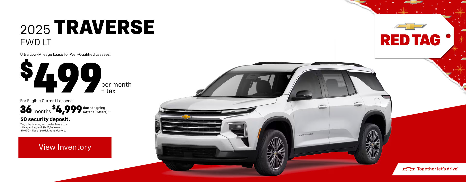 Amazing offer on a 2026 CHEVROLET Traverse FWD LT