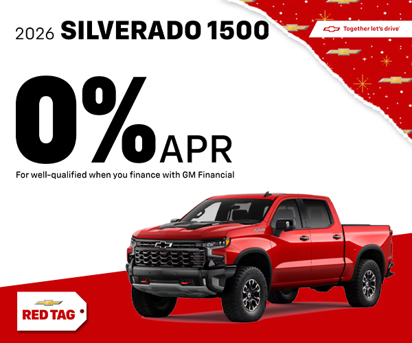 Amazing offer on a Chevy Silverado