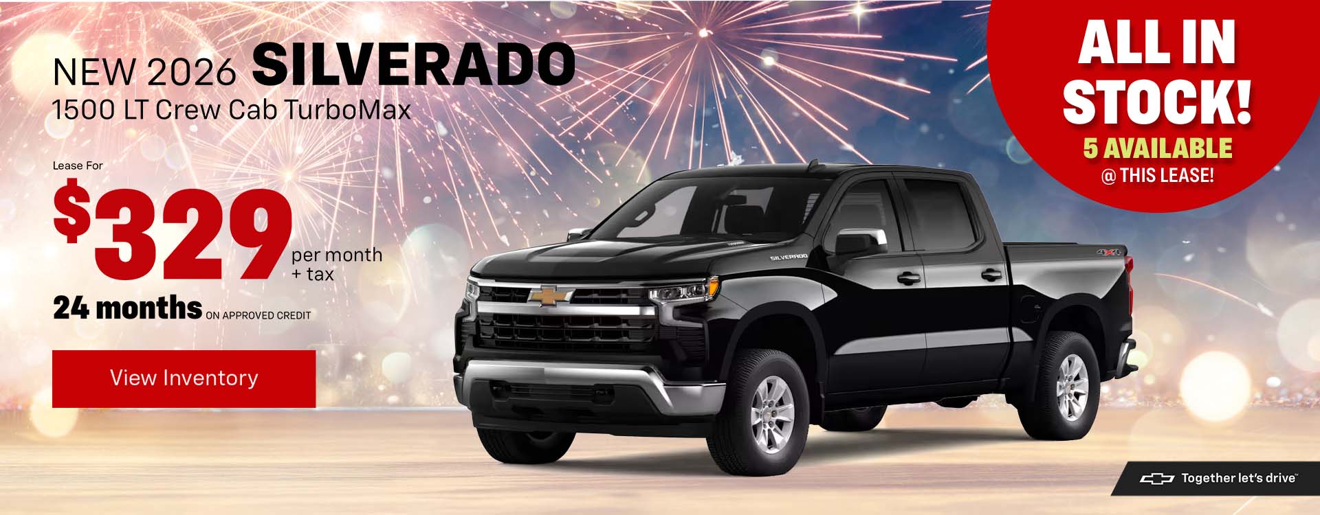 Amazing offer on a 2026 CHEVROLET Silverado 1500