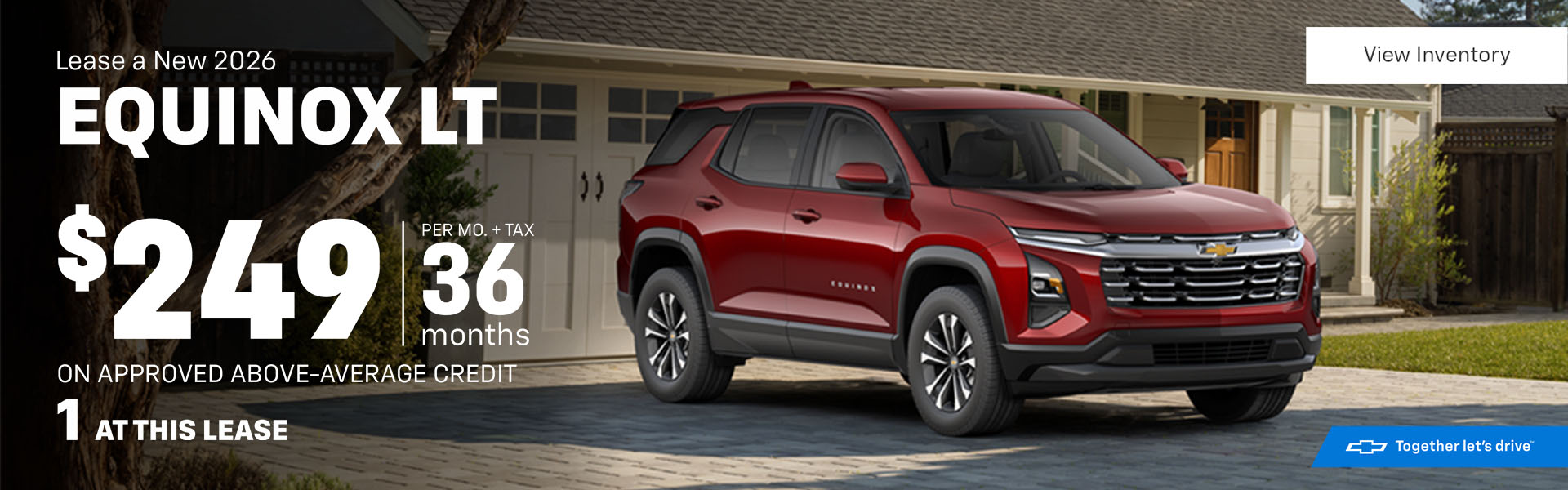 Amazing APR Offer on a Chevy Equinox
