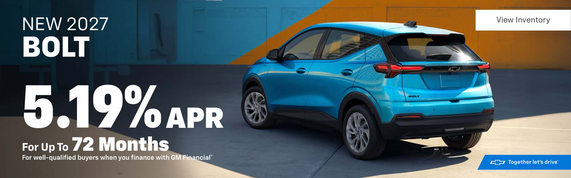 Amazing Dealer offer on a Chevrolet Bolt