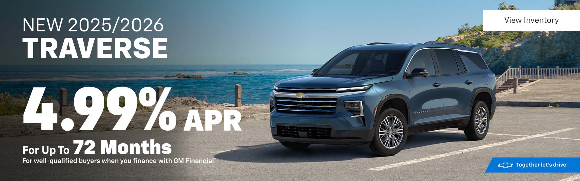 Amazing offer on a 2026 Chevrolet Traverse