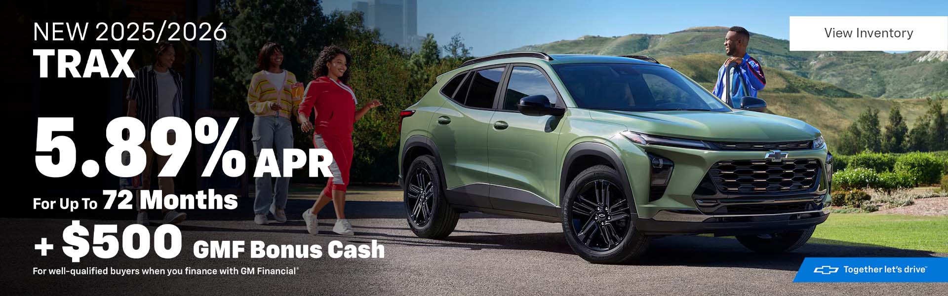 Amazing offer on a 2026 Chevrolet Trax