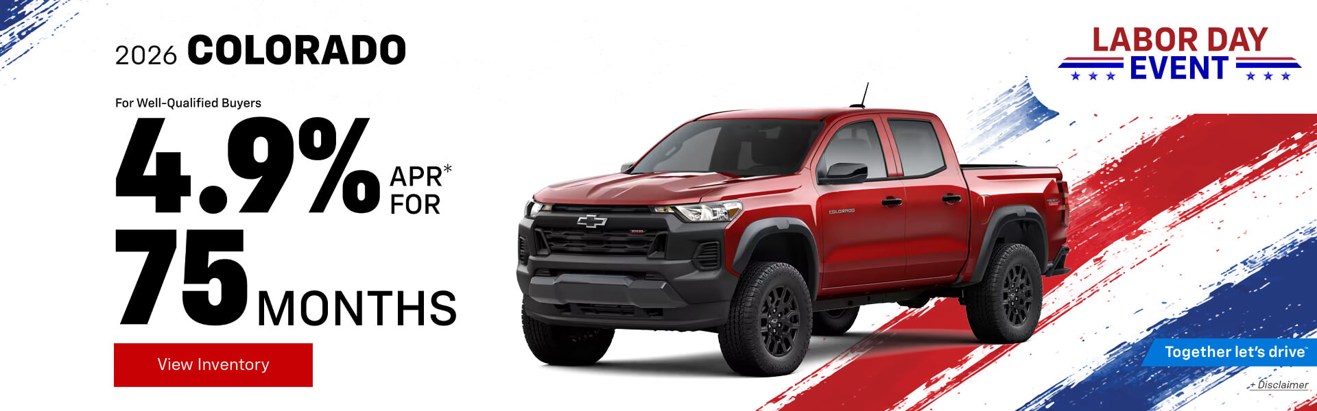 OEM Offer on a New Chevy Colorado