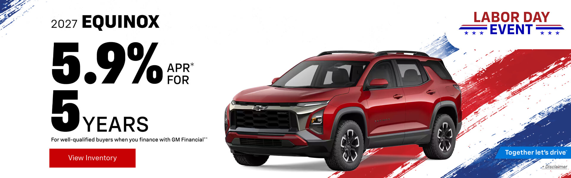 OEM Offer on a New Chevy Equinox