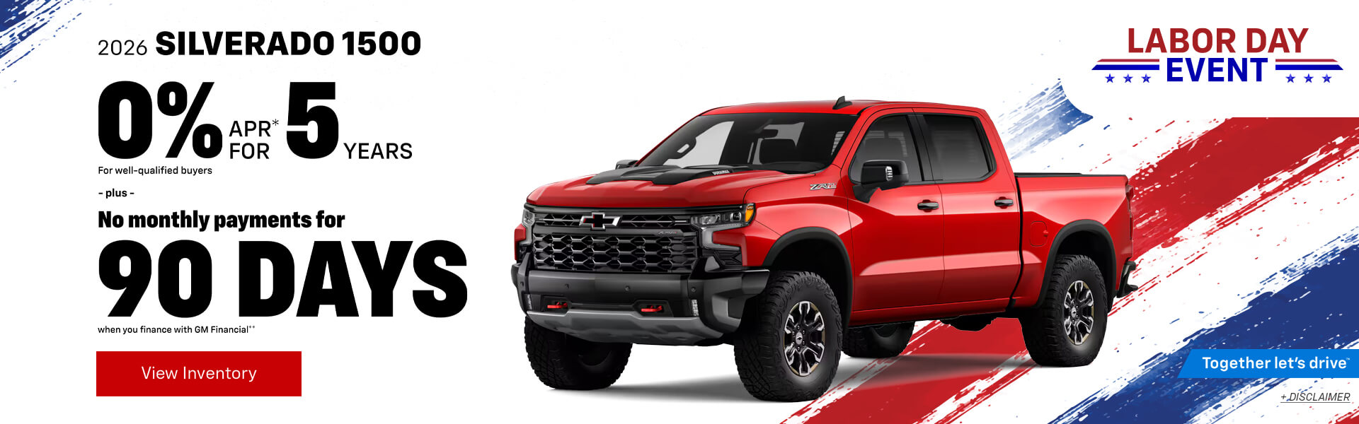OEM Offer on a New Chevy Silverado 1500 Crew Cab