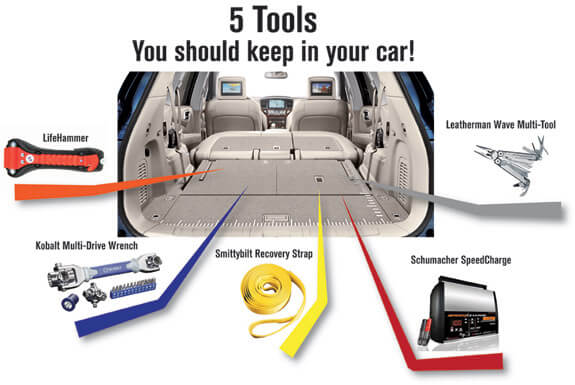 5 Tools you should keep in your car! - Mossy Nissan