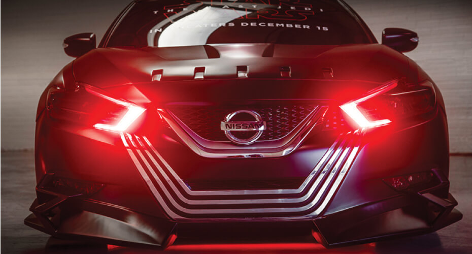 nissan star wars: the last jedi-inspired vehicles launch at 2017
