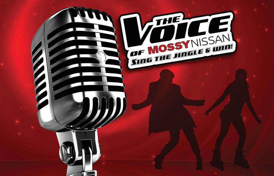 The Voice of Mossy Nissan Sing the Jingle & Win