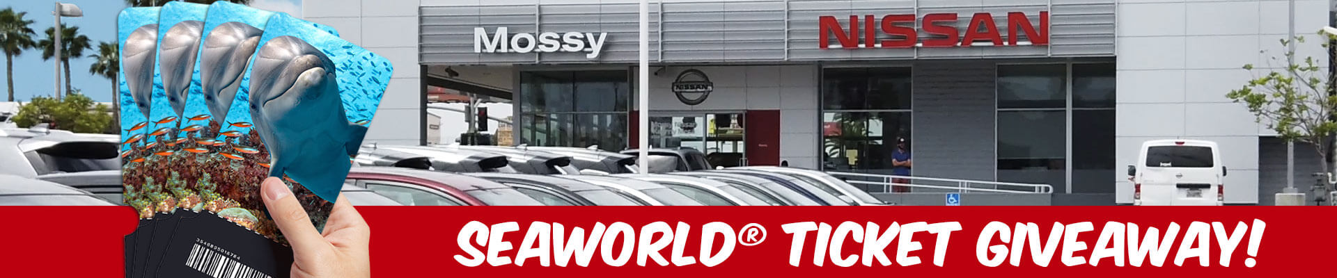 Mossy Nissan Seaworld Ticket Giveaway!