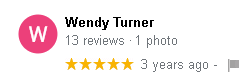 Yorba Linda, Google Review Review