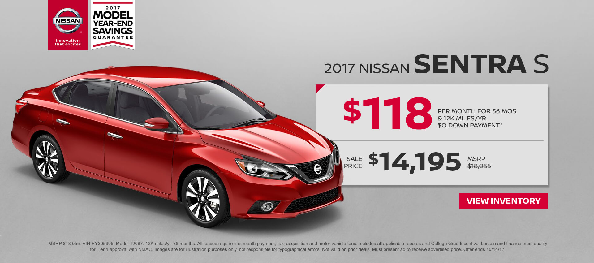 Nissan sentra lease deals rochester ny