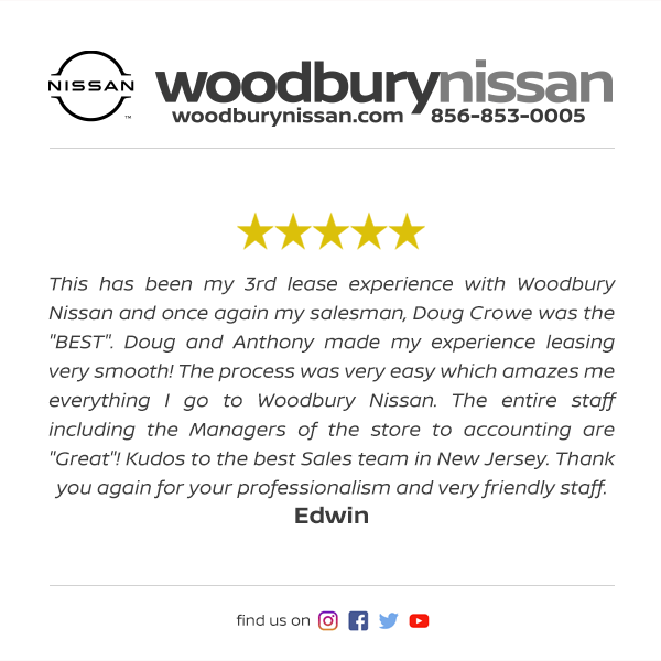 Woodbury Nissan Facebook Review