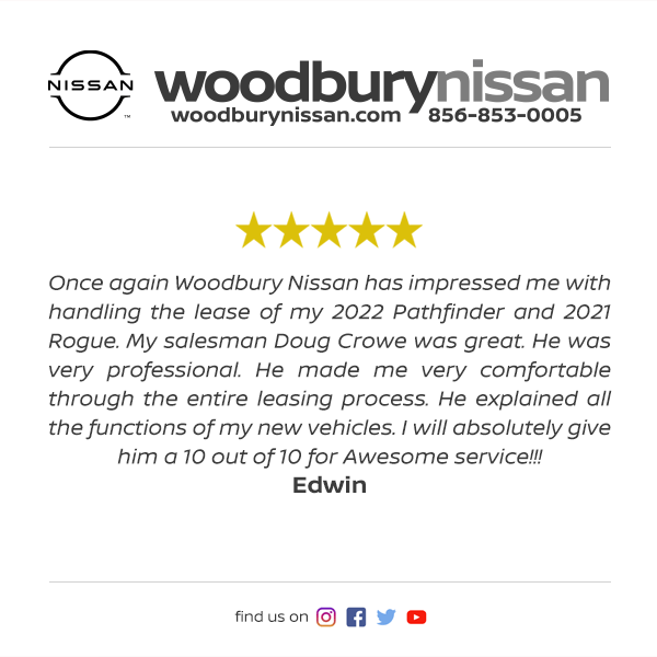 Woodbury Nissan Facebook Review