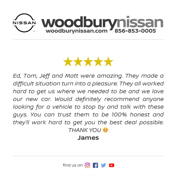 Woodbury Nissan Facebook Review