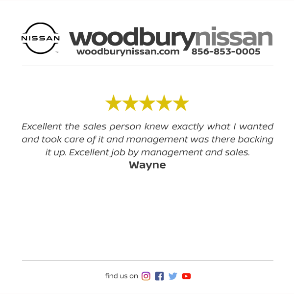 Woodbury Nissan Facebook Review