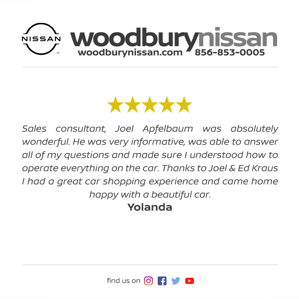 Woodbury Nissan Facebook Review