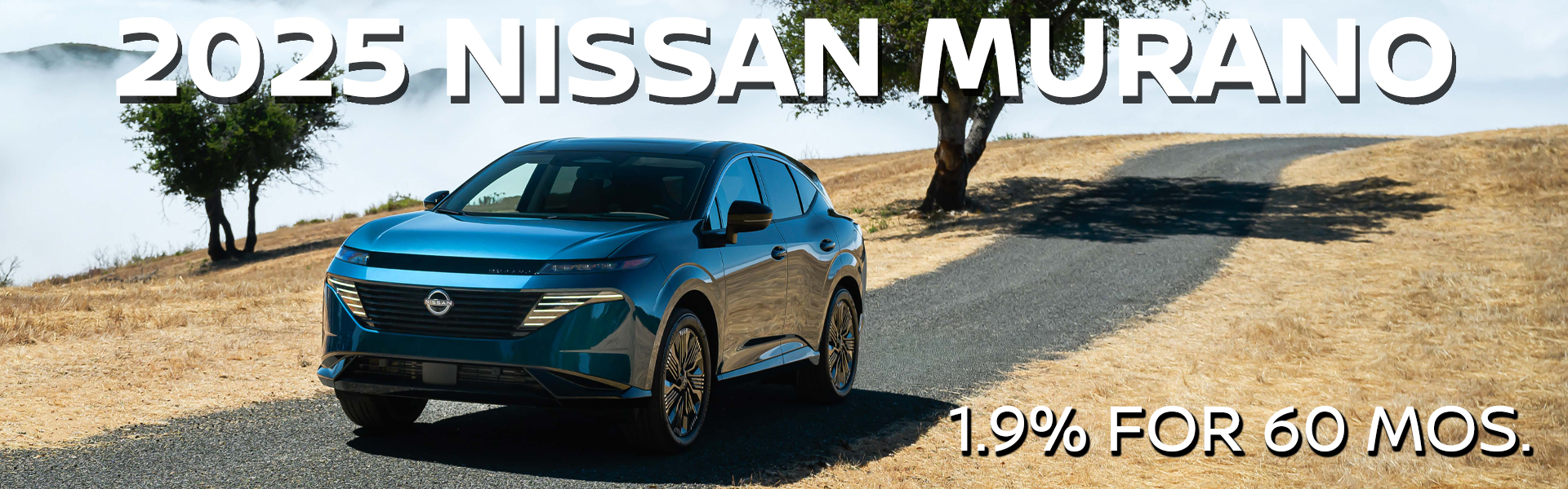 2025 Nissan Murano - 1.9% APR for 60 months now through June 30th, 2025!