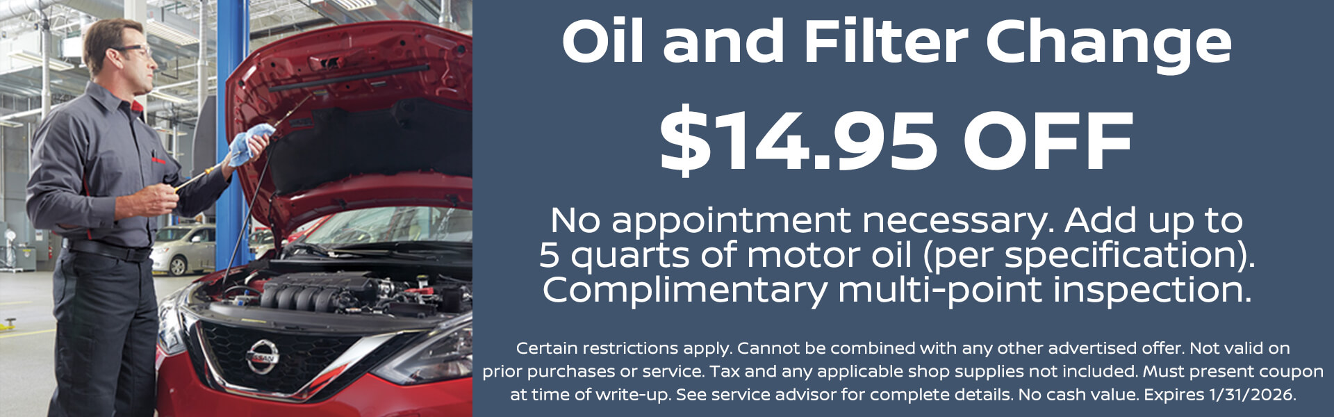 Oil and Filter Change