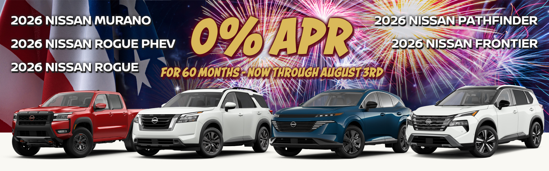 0% APR for 60 months