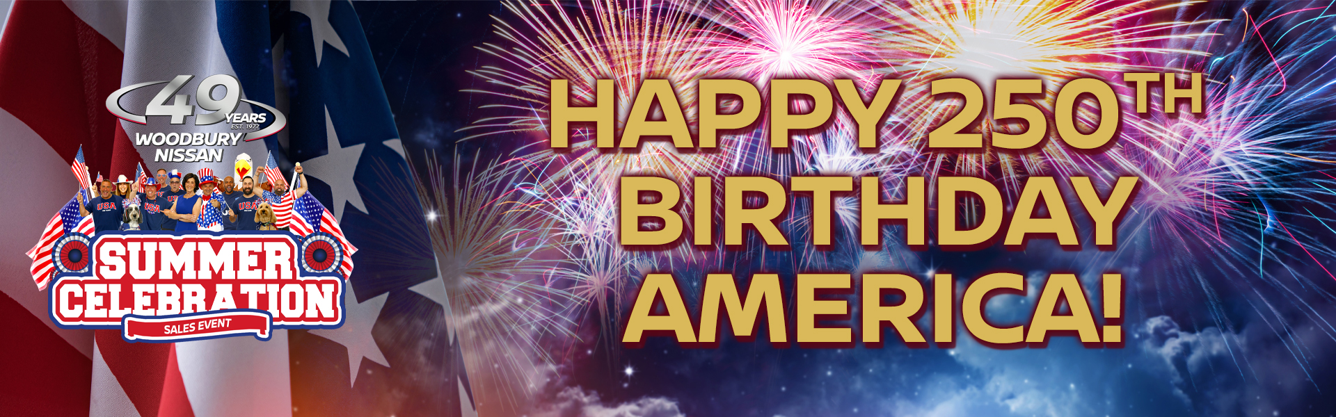 Happy 250th birthday America!
