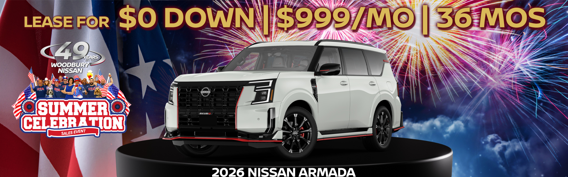 2026 Nissan Armada Lease offer