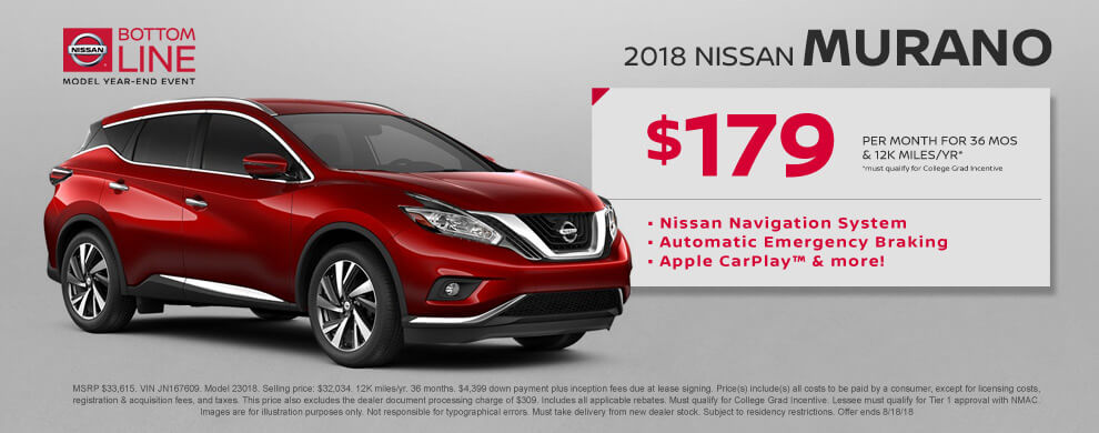 706 New Nissan Cars Trucks And Suvs In Stock Serving Burlington Murano