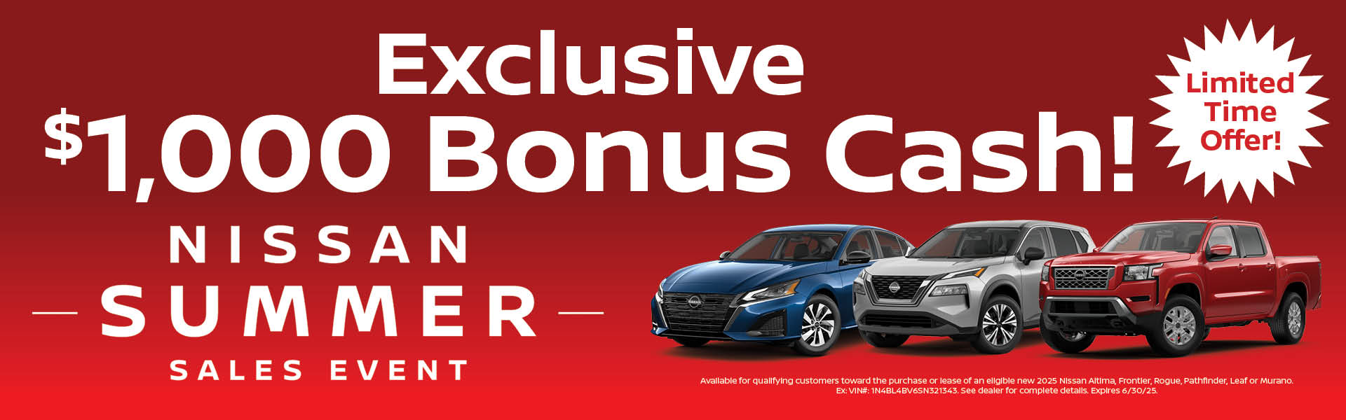 Summer Sales Event