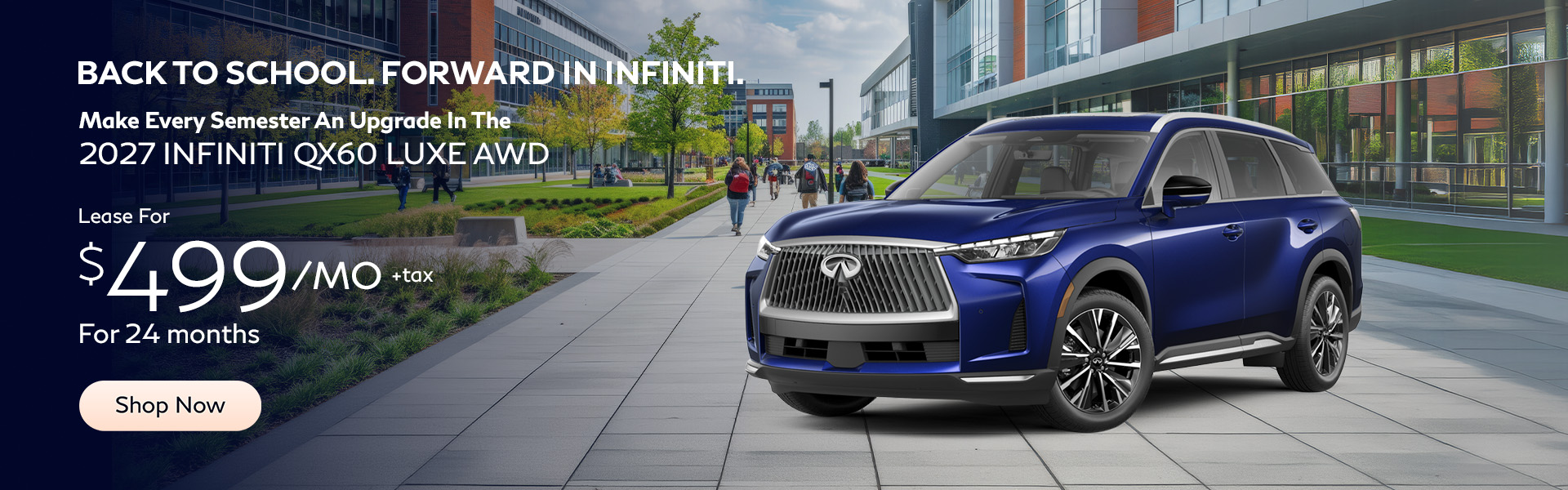 2027 INFINITI QX60 LUXE AWD