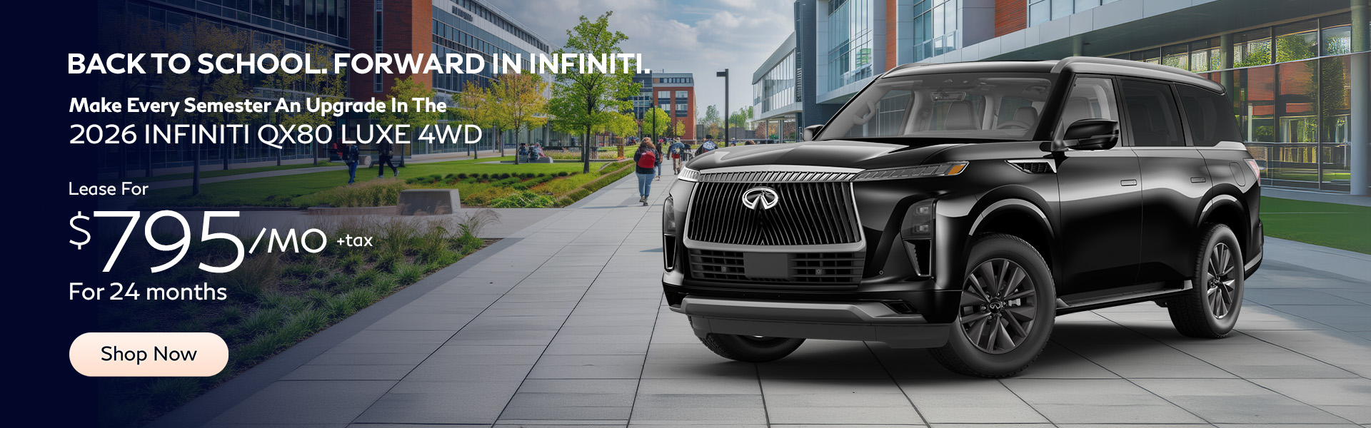 2026 QX80 LUXE 4WD