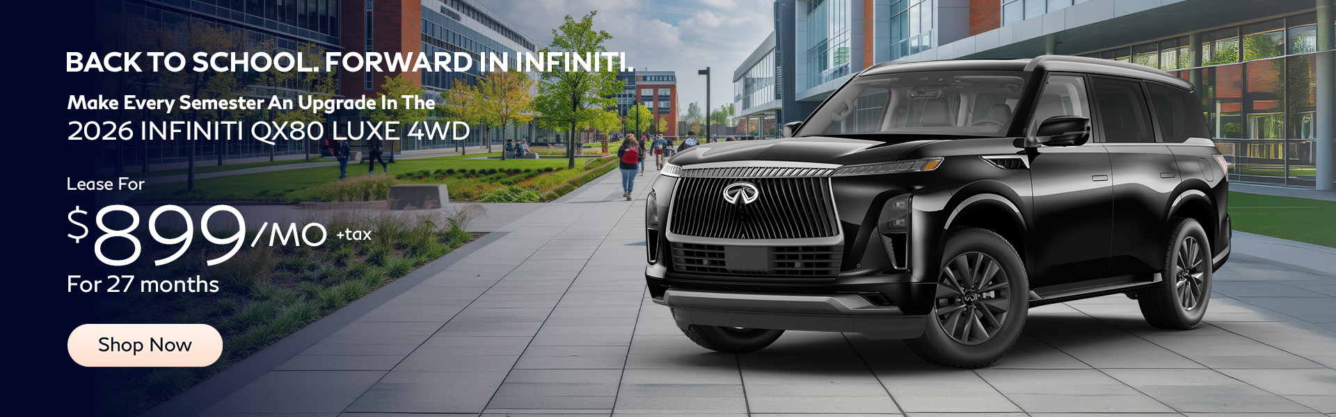 2026 QX80 LUXE 4WD