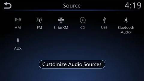 2019 Nissan Versa Sedan has USB input