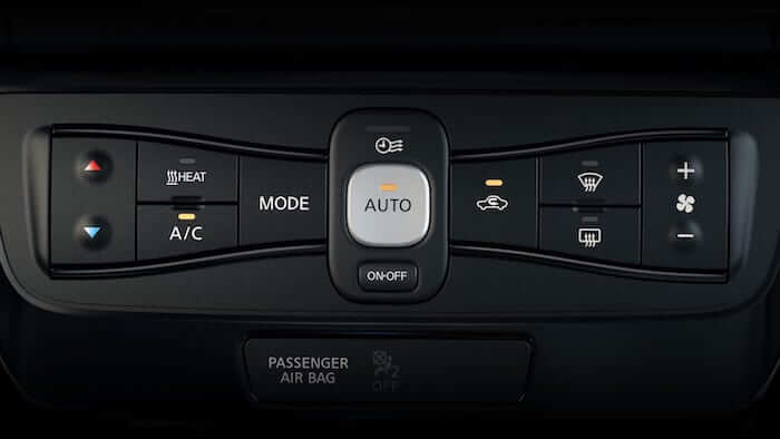 2019 Nissan Leaf Automatic Climate Control