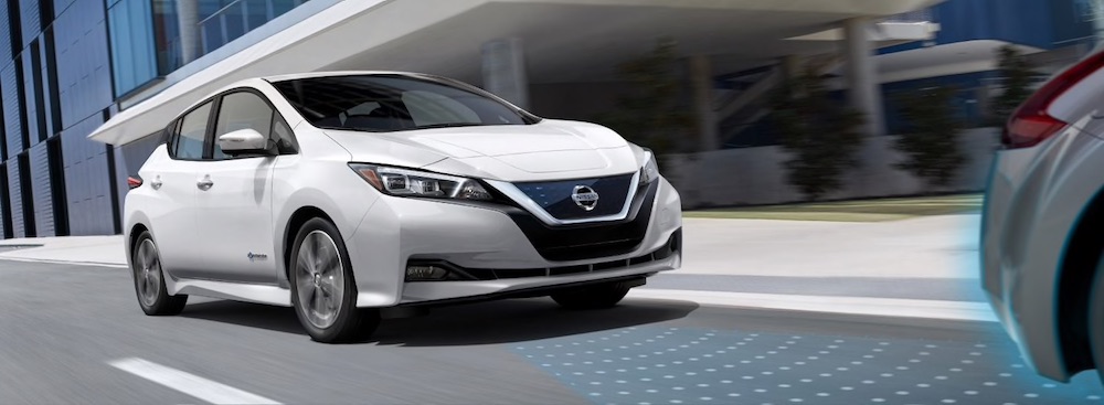 2019 Nissan Leaf driver assistance features