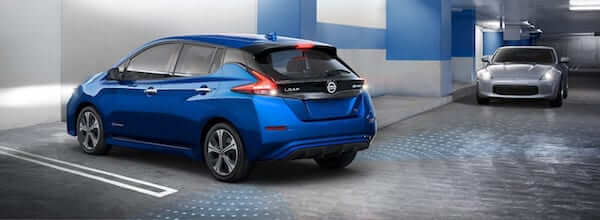 2019 Nissan Leaf Rear Cross Traffic Alert