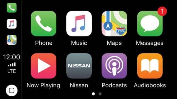 2019 Nissan Rogue Apple Carplay