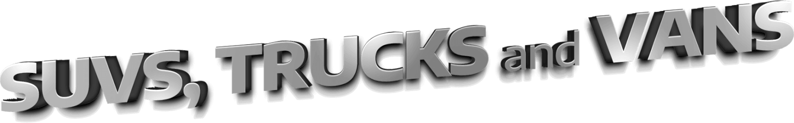 SUVs, Trucks & Vans