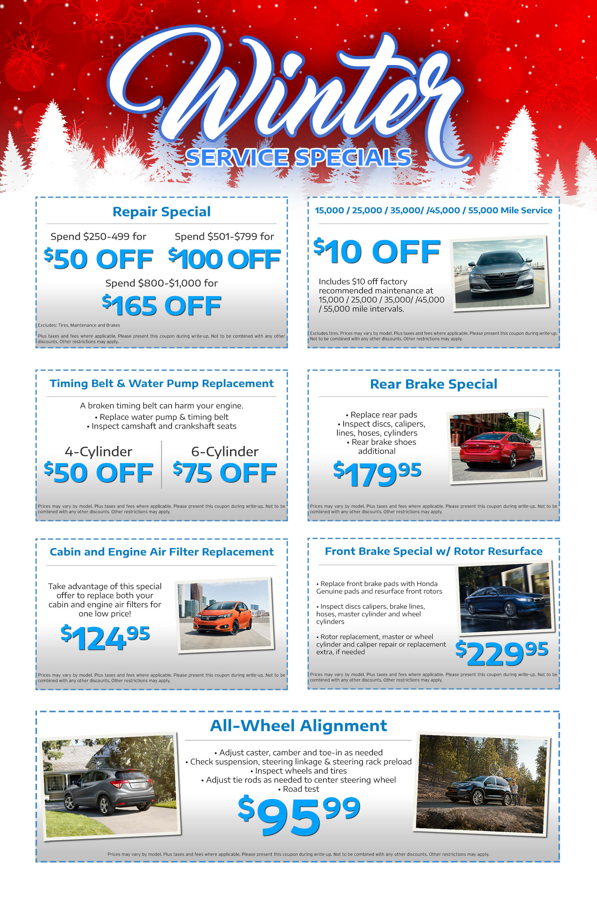 Service Parts Specials Honda Of Thousand Oaks Contact Us