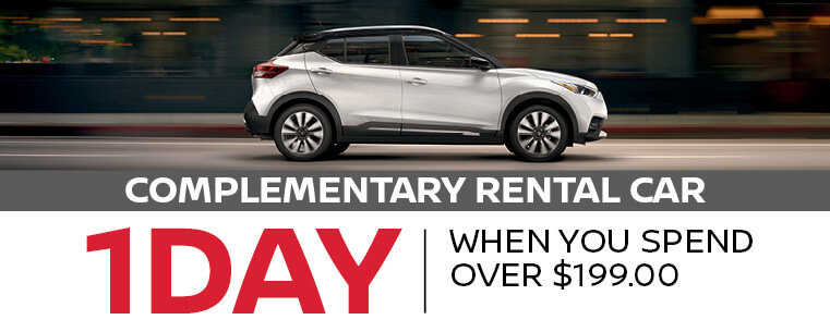 Complimentary Rental Car