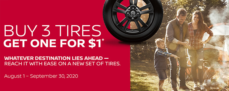 Buy 3 Tires Get One for $1