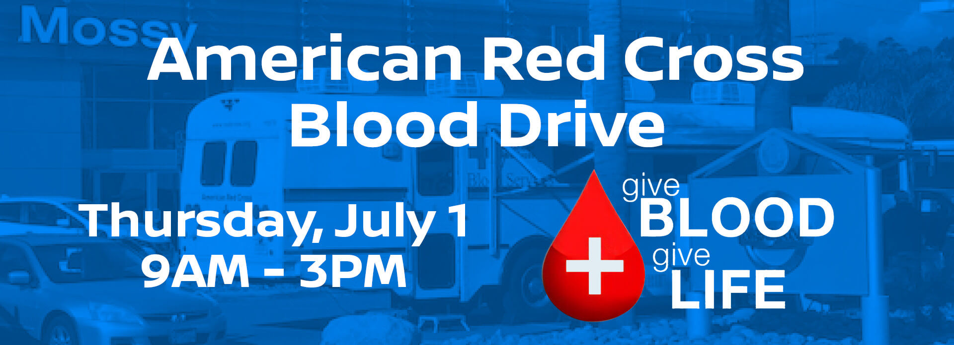 Blood Drive Header