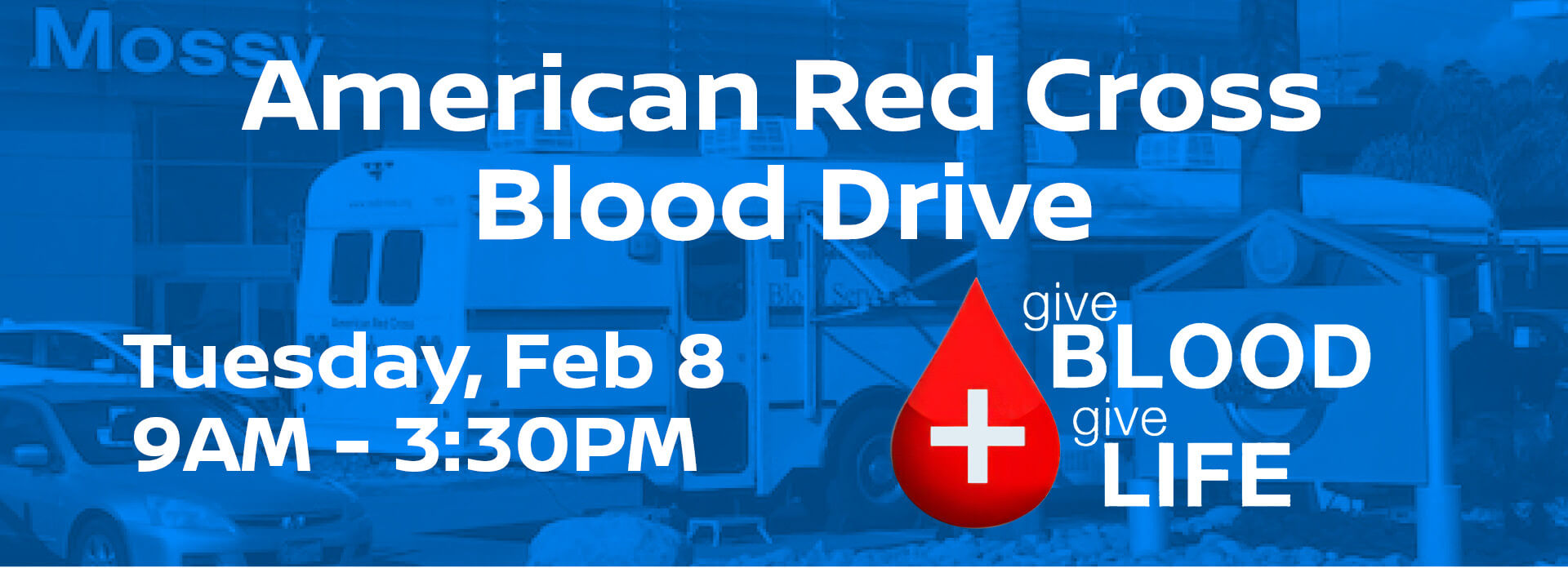 Blood Drive Header