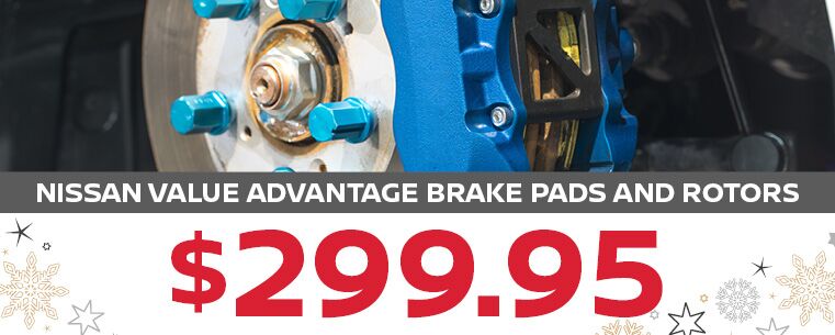 Nissan Advantage Brake Pads & Rotors