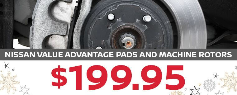 Nissan Value Advantage Pads & Machine Rotors