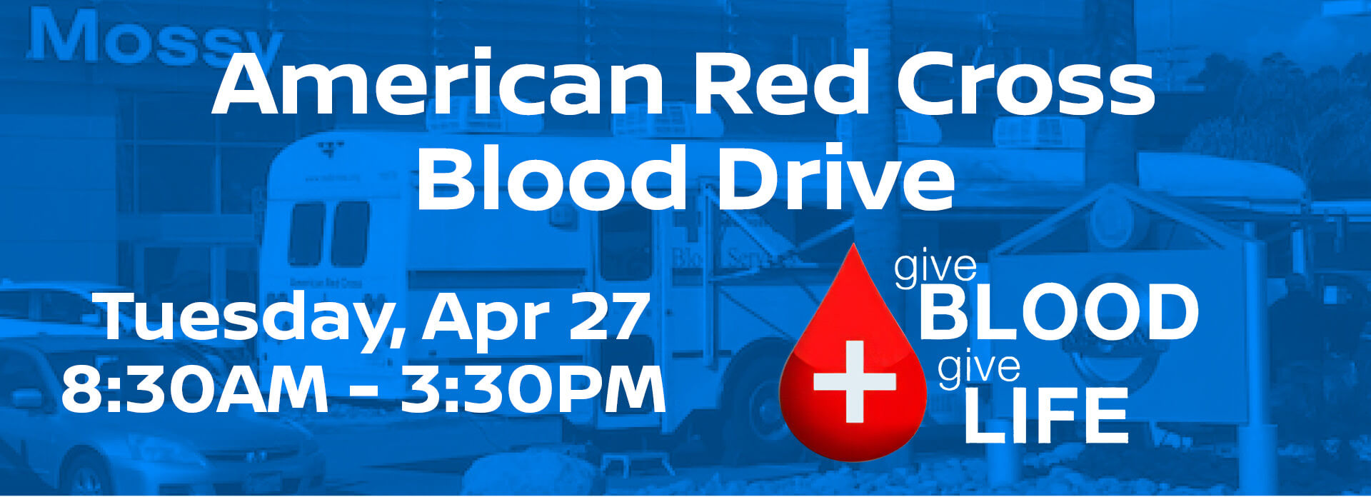 Blood Drive Header