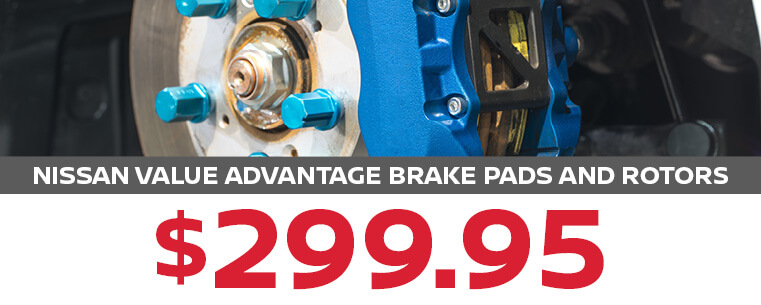 Nissan Advantage Brake Pads & Rotors