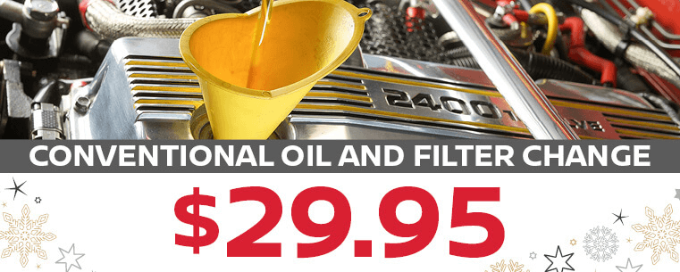 Conventional Oil and Filter Change